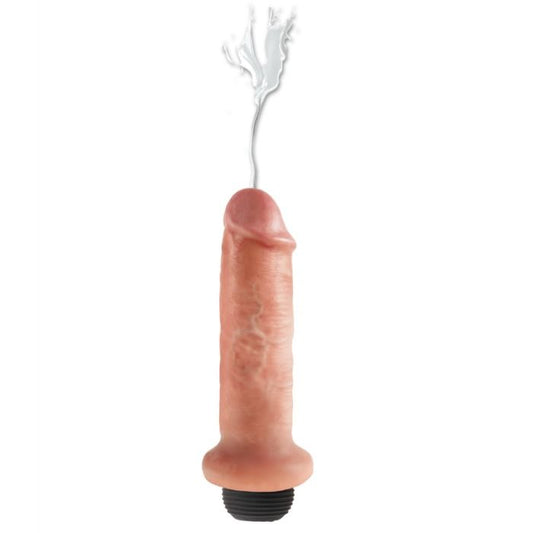 KING COCK - DILDO CON EYACULACIÓN DE 15,24 CM