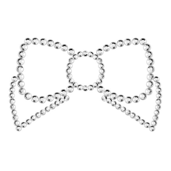 BIJOUX - CACHE-TETONS ARGENT MIMI BOW