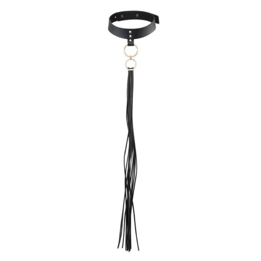 BIJOUX INDISCRETS MAZE - GARGANTILLA CON BORLAS NEGRO