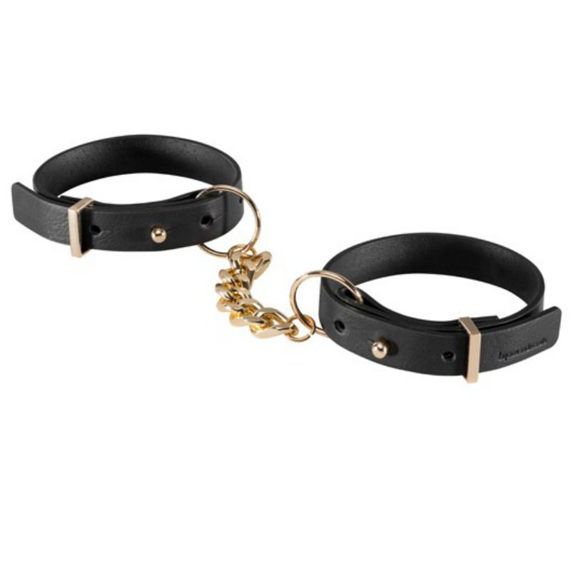 BIJOUX - PULSERAS INDISCRETS MAZE ESPOSAS NEGRAS