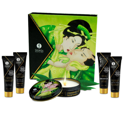 SHUNGA - KIT DE TÉ VERDE ORGÁNICO SECRET GEISHA