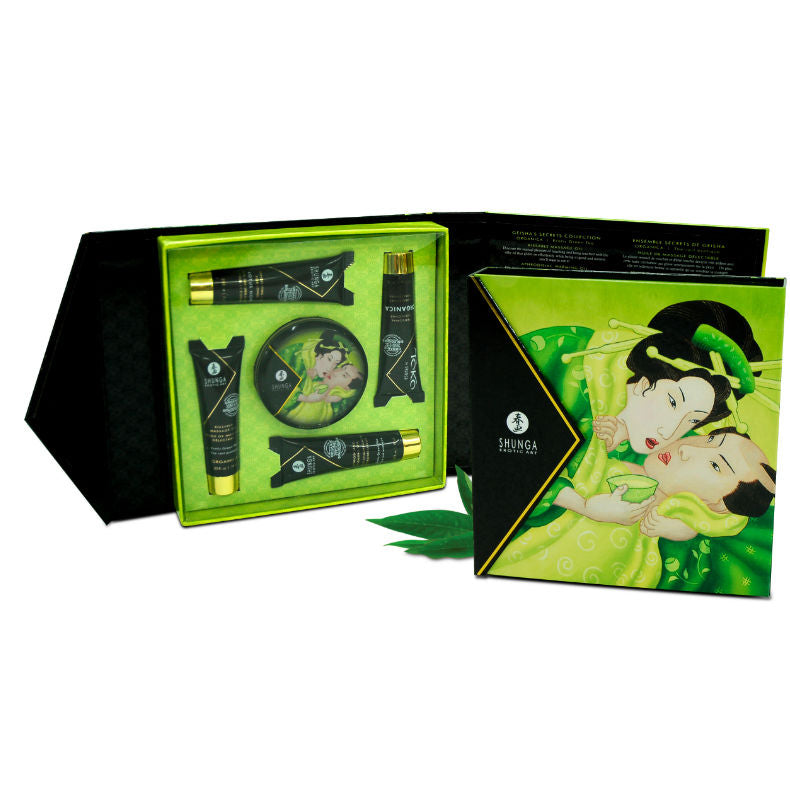 SHUNGA - KIT DE TÉ VERDE ORGÁNICO SECRET GEISHA