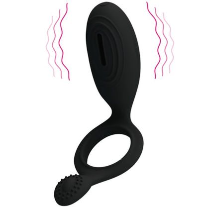 PRETTY LOVE - ANILLO VIBRADOR CON ESTIMULADOR ETHEL