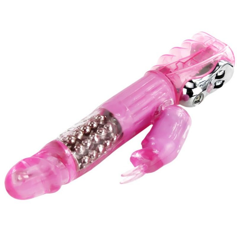 BAILE - VIBRADOR CON ROTACIÓN Y CONEJO MULTIVE VELOCIDAD Y MULTIRROTACIÓN