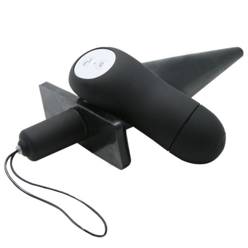 BAILE - DANCE BUTT PLUG ANAL AVEC VIBRATION NOIR