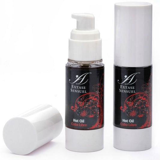 EXTASE SENSUAL - ACEITE ESTIMULANTE CALOR LIBRE CUBA 30 ML