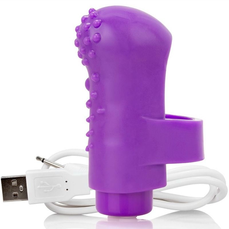 SCREAMING O - RECHARGEABLE THIMBLE FING OLILAC