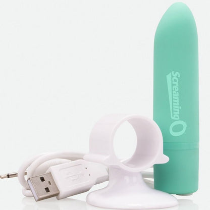 SCREAMING O - MASSAGE RECHARGEABLE POSITIF VERT