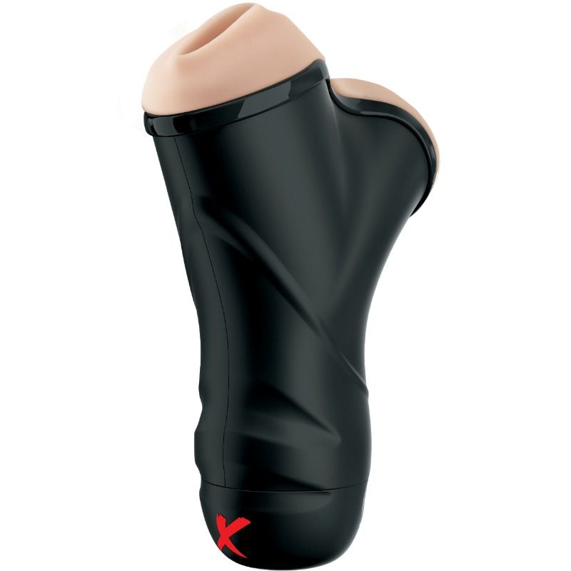 PDX ELITE - DOUBLE PENETRATION VIBRATING STROKER