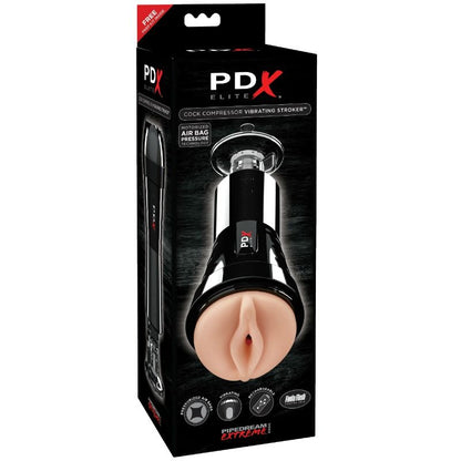 PDX ELITE - COMPRESSEUR DE PÉNIS VIBRANT STROKER