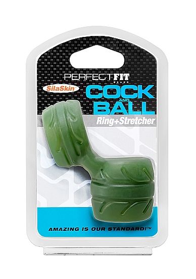 MARQUE PERFECT FIT - SILASKIN COCK &amp; BALL VERT