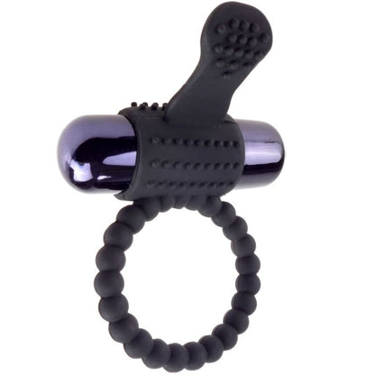 FANTASY C-RINGZ - ANNEAU VIBRANT EN SILICONE NOIR