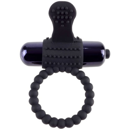 FANTASY C-RINGZ - ANNEAU VIBRANT EN SILICONE NOIR