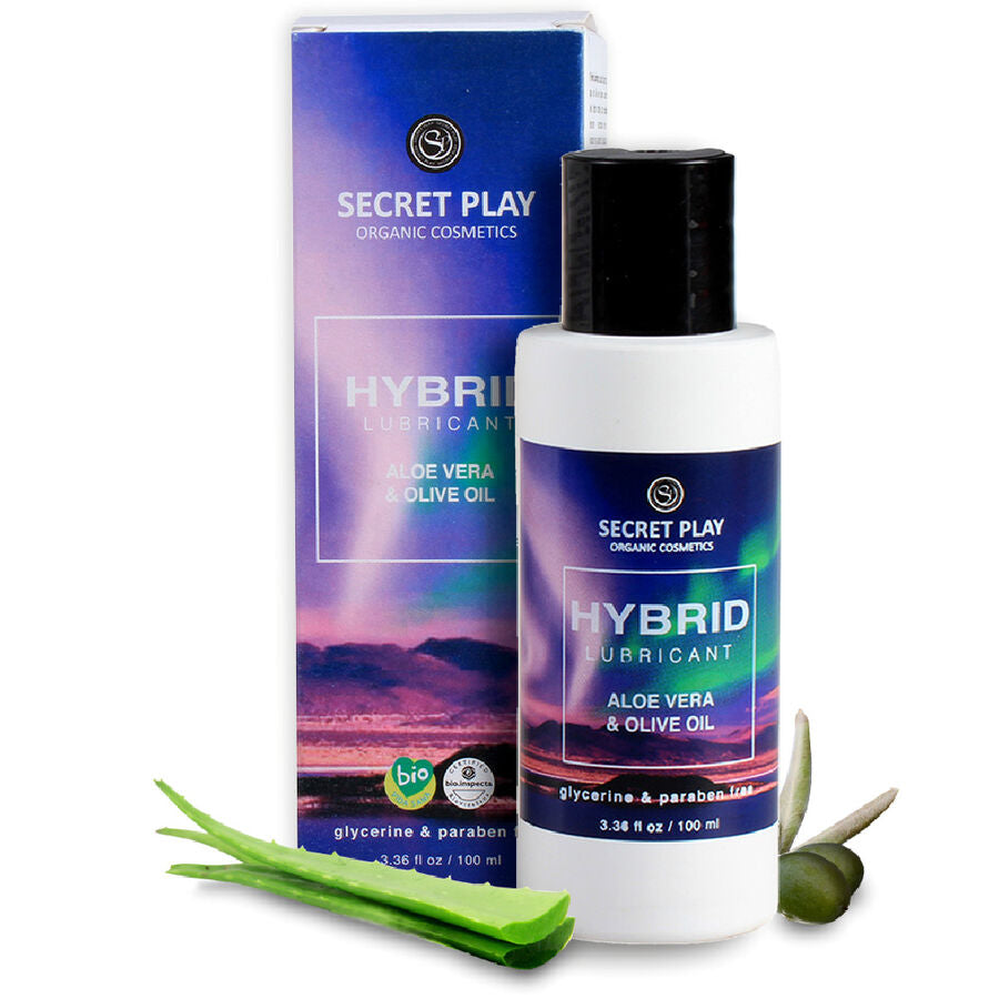 SECRETPLAY - LUBRICANTE HIBRIDO ORGANICO 100 ML