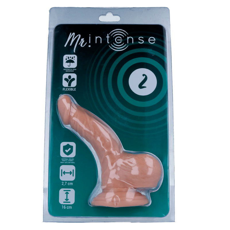 MR INTENSE - 2 PÉNIS RÉALISTES 16 CM -OU- 2,7 CM