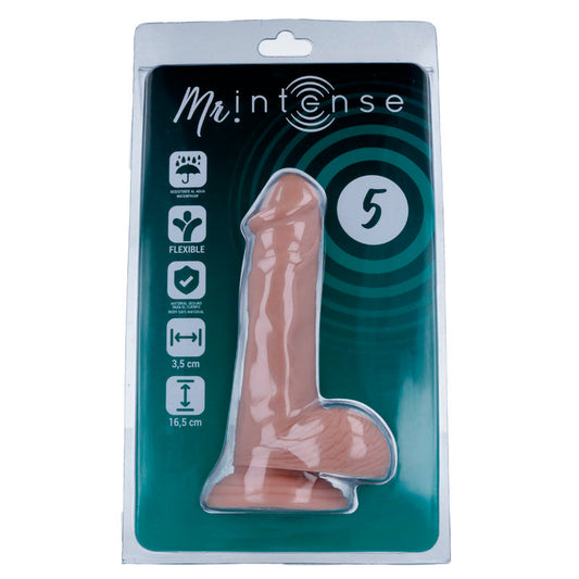 MR INTENSE - 5 PÉNIS RÉALISTES 16,5 CM -OU- 3,5 CM