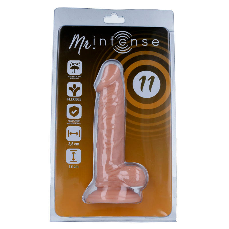 MR INTENSE - 11 PENE REALISTA 18 CM -O- 3,8 CM