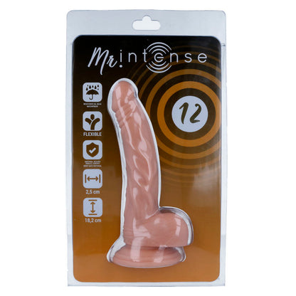 MR INTENSE - 12 PÉNIS RÉALISTES 18,2 CM -OU- 2,5 CM