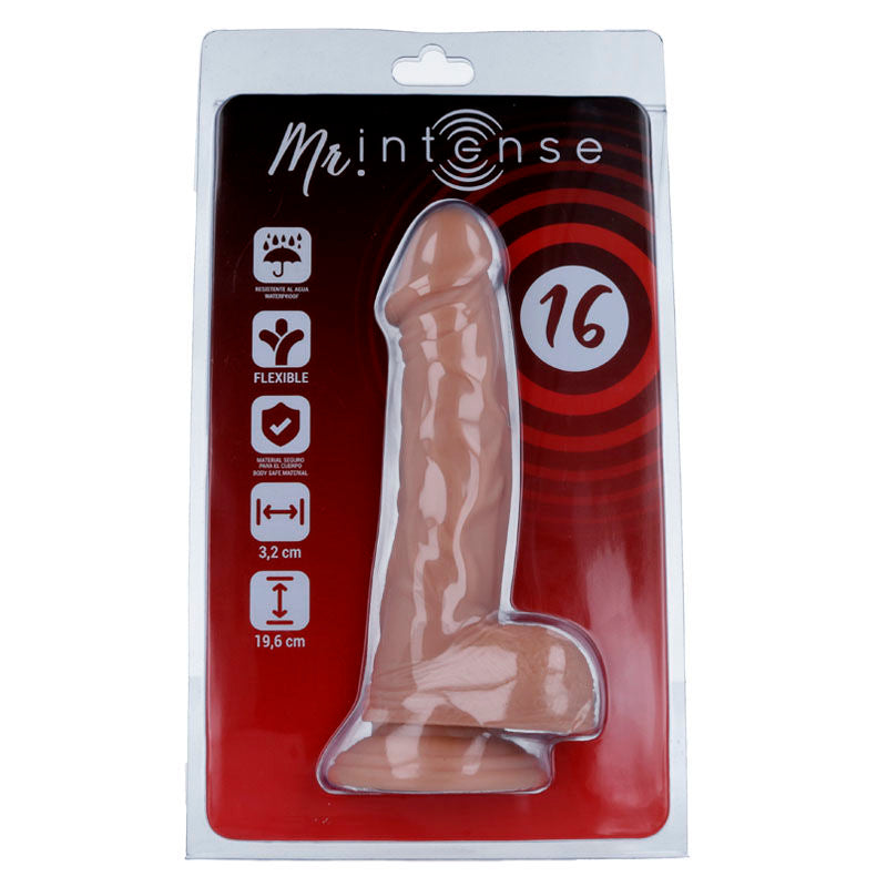 MR INTENSE - 16 REALISTIC COCK 19.6 CM -O- 3.2 CM