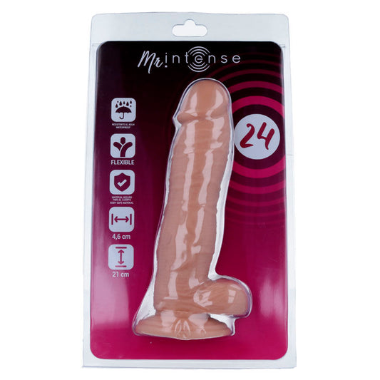 MR INTENSE - 24 PÉNIS RÉALISTES 21 CM -O- 4,6 CM