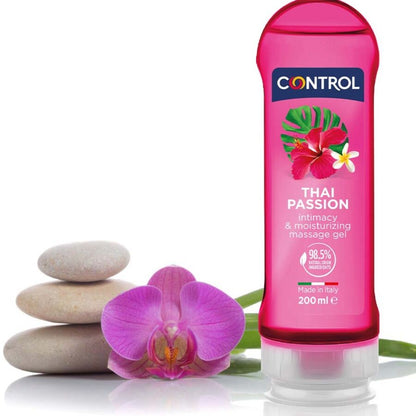 CONTROL - 2 EN 1 MASSAGE &amp; PLAISIR PASSION THAÏLANDAISE 200 ML