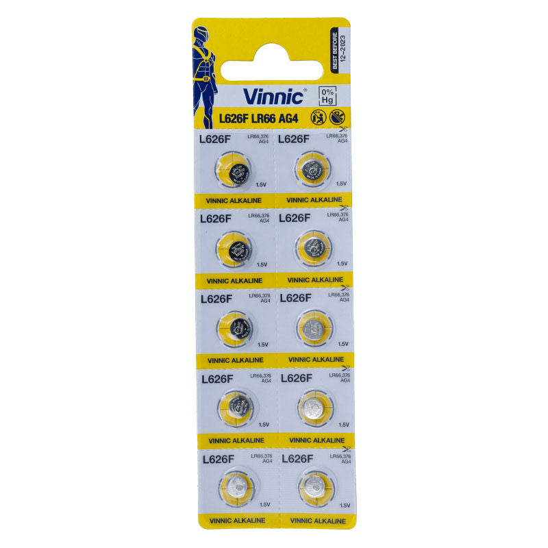 VINNIC - 10 PILES LR66 (AG4)