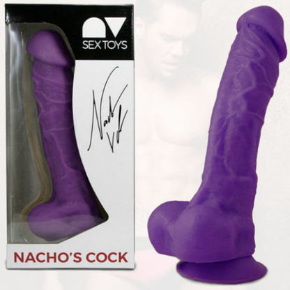 NACHO VIDAL - NACHO VIDAL PÉNIS ARTICULÉ PLICA 24CM VIOLET