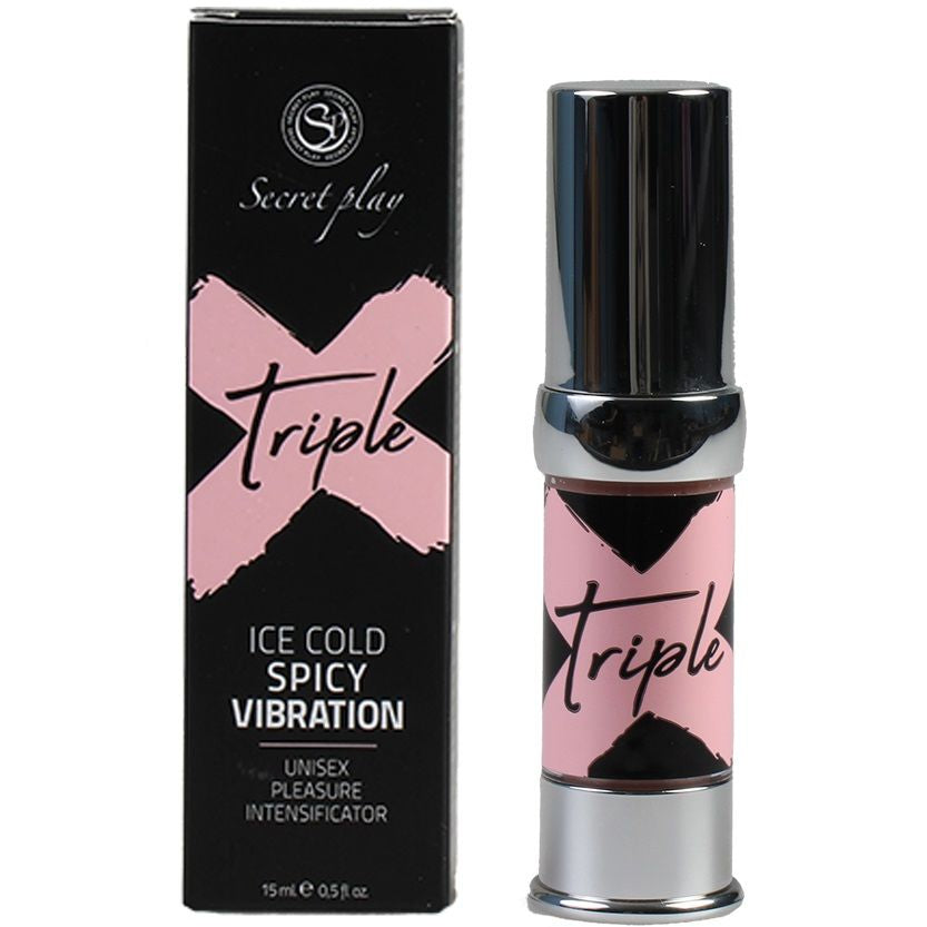 SECRETPLAY - TRIPLE X INTENSIFICADOR DE PLACER UNISEX