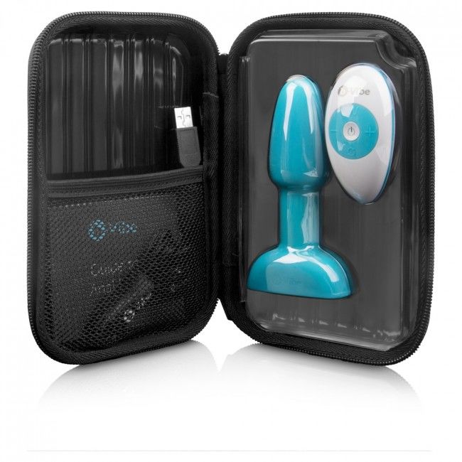 B-VIBE - PLUG ANAL À TÉLÉCOMMANDE RIMMING PETITE TEAL