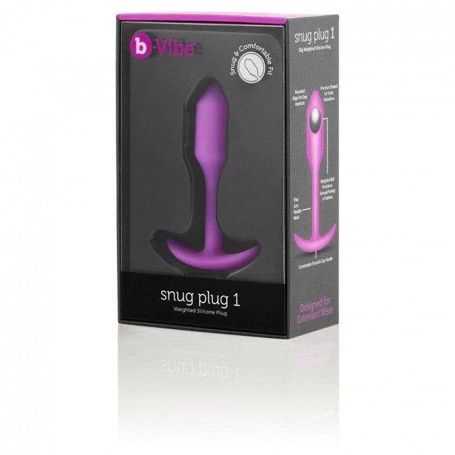 B-VIBE - SNUG PLUG 1 ROSE