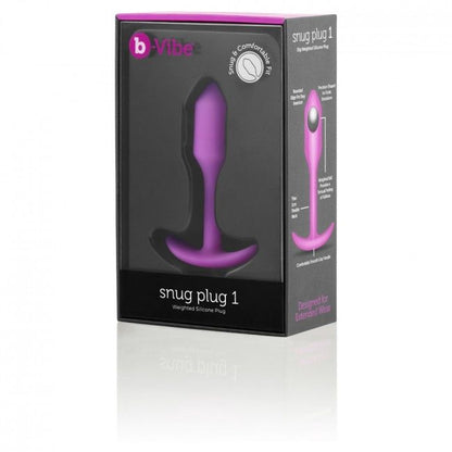 B-VIBE - SNUG PLUG 1 ROSE