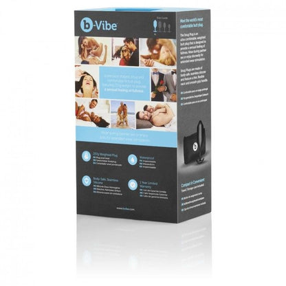 B-VIBE - PLUG ANAL AJUSTABLE 4 NEGRO