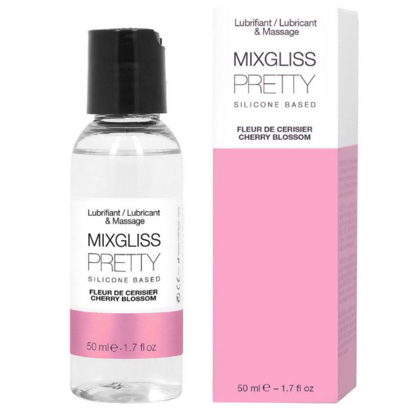 MIXGLISS - PRETTY LUBRIFIANT SILICONE FLEUR DE CERISIER 50 ML