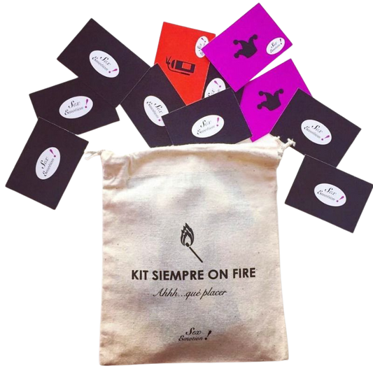 LARA - KIT JEU TOUJOURS EN FEU POUR COUPLES SEXE ÉMOTION