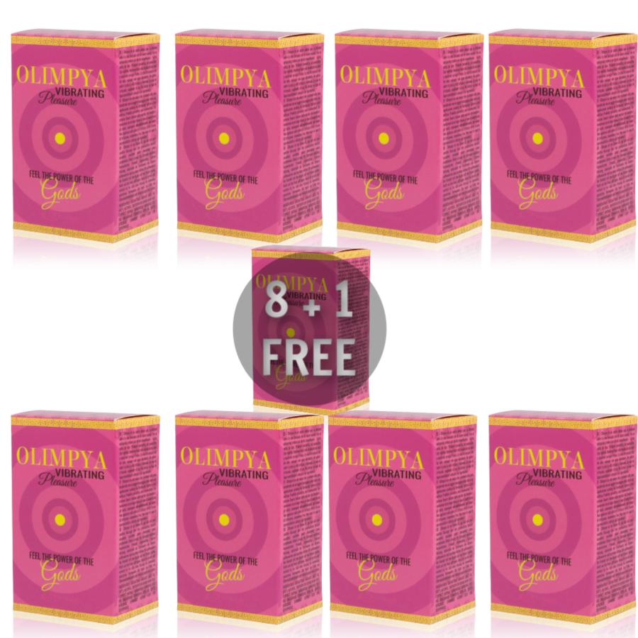 OLIMPYA - PLAISIR VIBRANT PUISSANCE STIMULANTE PUISSANTE 8 + 1 GRATUIT