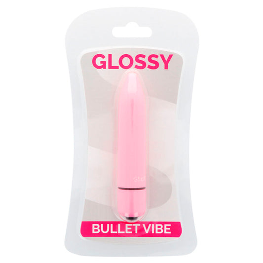 GLOSSY - VIBRATEUR ROSE FIN