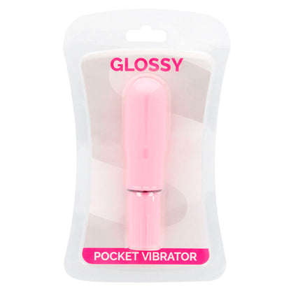 GLOSSY - POCKET VIBRATOR PINK