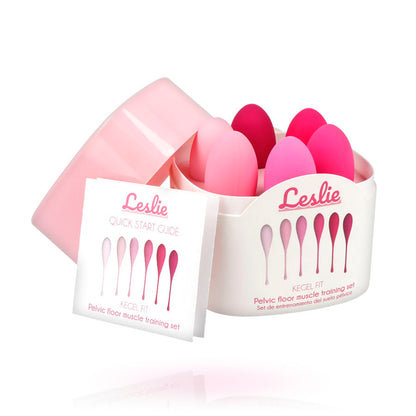 LESLIE - KEGEL FIT PELVIC MUSCLE TRAINING SET 6 WEIGHTS