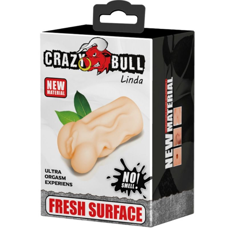 CRAZY BULL - MASTURBATEUR VAGIN LINDA 13,7 CM