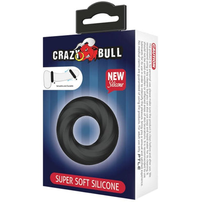 CRAZY BULL - BAGUE EN SILICONE ULTRA DOUX