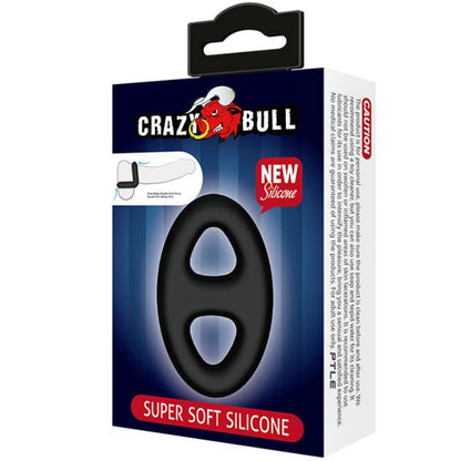 CRAZY BULL - ANILLO DOBLE DE SILICONA SUPER SUAVE