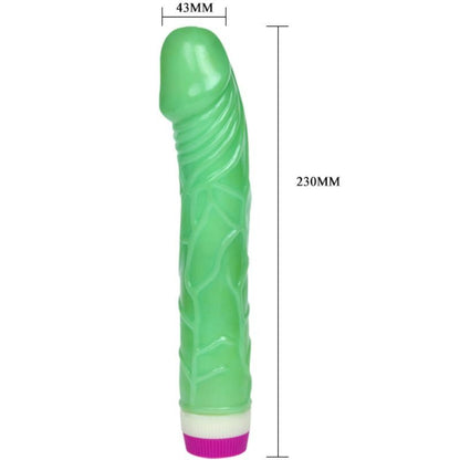 BAILE - VIBRATEUR WAVES OF PLEASURE 23 CM VERT