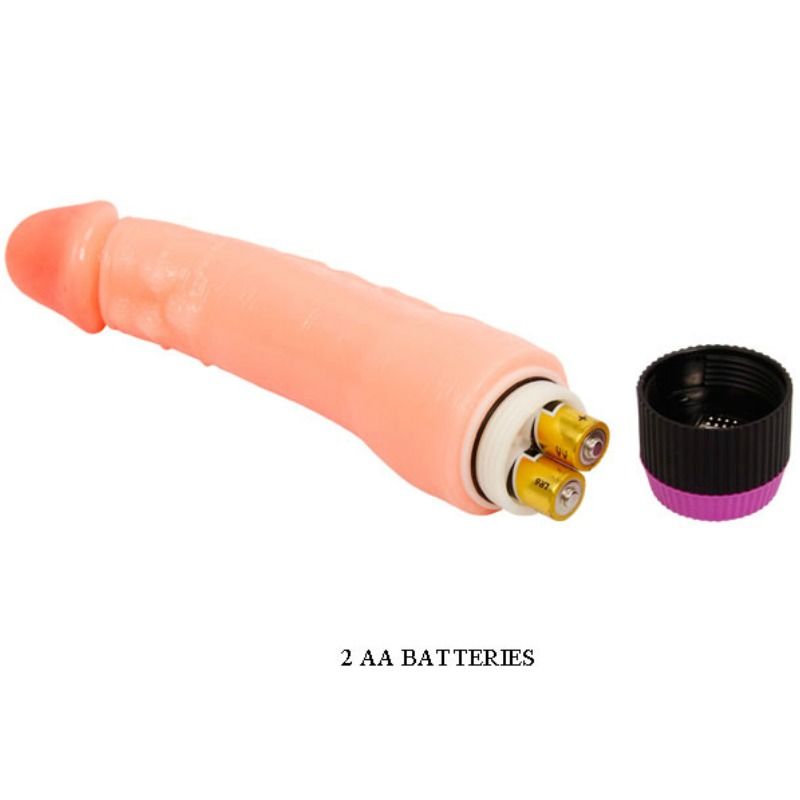 BAILE - VIBRADOR REALISTA FLEXIBLE NATURAL 24 CM