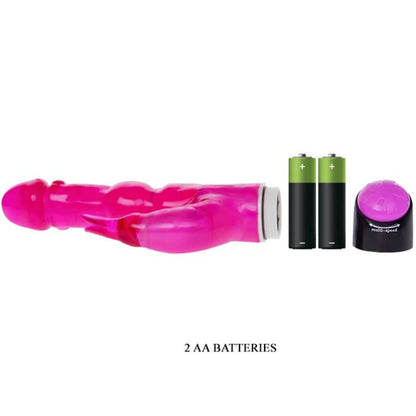 BAILE - WAVES OF PLEASURE VIBRADOR FANTASÍA CON RABBIT 23 CM