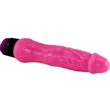 BAILE - COLORFUL SEX REALISTIC VIBRATOR PINK 24 CM