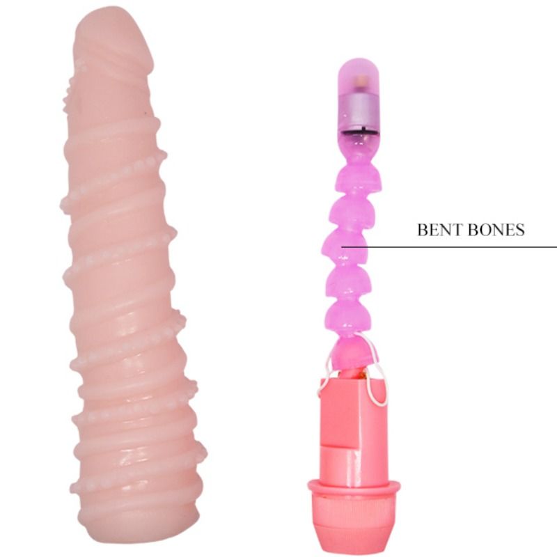 BAILE - VIBRADOR ESPIRAL SENSUAL FLEXI VIBE 19,5 CM