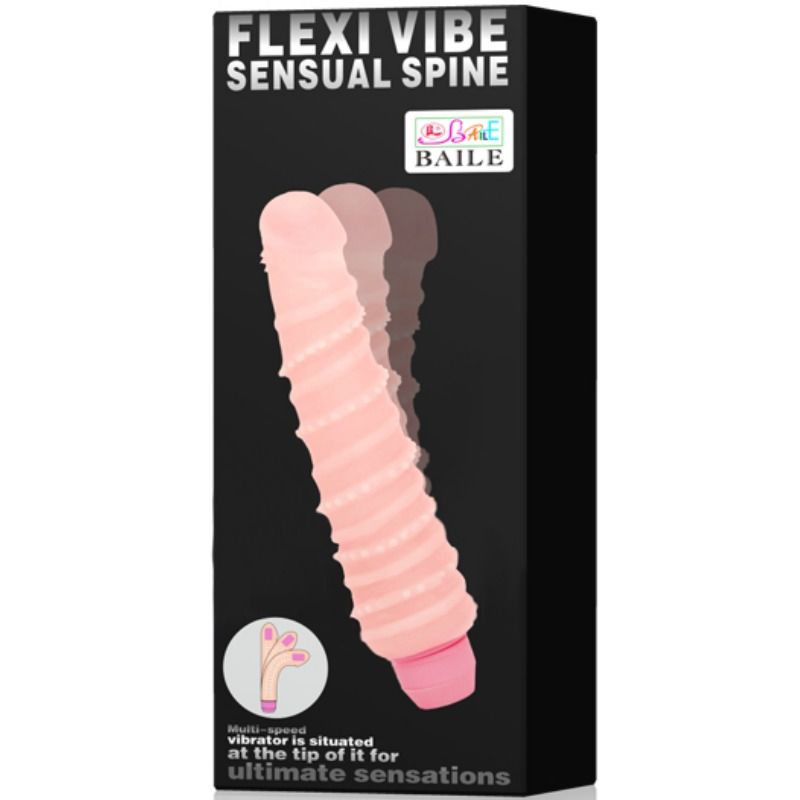 BAILE - VIBRADOR ESPIRAL SENSUAL FLEXI VIBE 19,5 CM