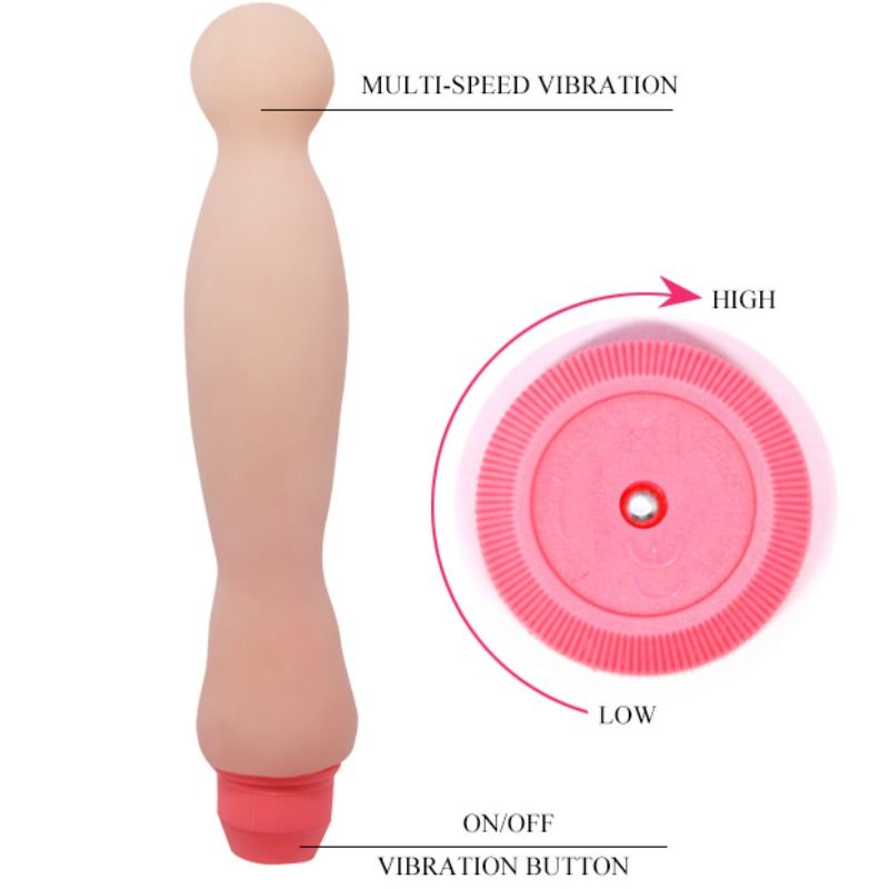 BAILE - VIBRADOR ESPEJO SENSUAL FLEXI VIBE 22 CM