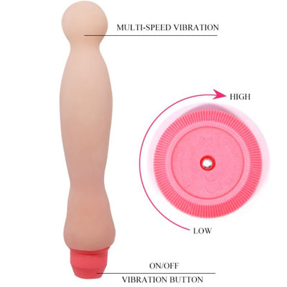 BAILE - VIBRADOR ESPEJO SENSUAL FLEXI VIBE 22 CM