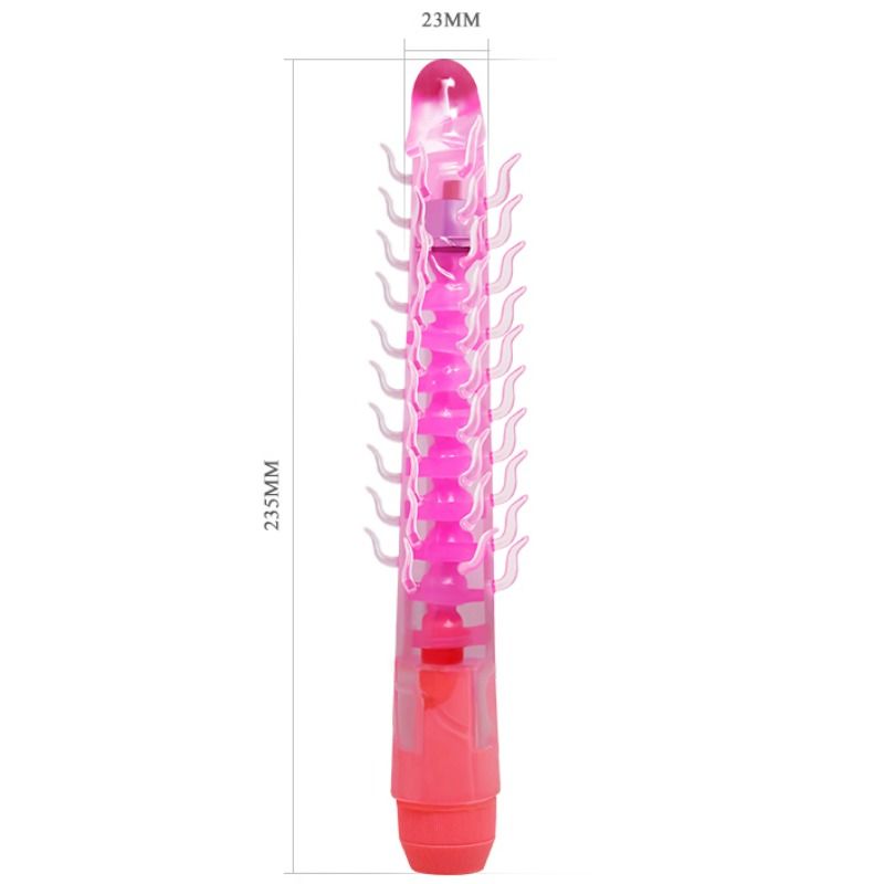 BAILE - FLEXI VIBE SENSUAL SPINE DILDO VIBRANT PLIABLE 23,5 CM